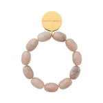 VANESSA BARONI Olive Flex Bracelet in Biancone Marble