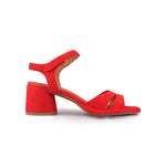 ESSKA Olivia Low Heel Sandals in Red