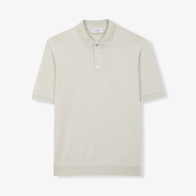UNFEIGNED Polo Shirt in Bone White