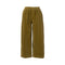 JCSOPHIE Parvati Wide Leg Cord Trousers in Moss Green