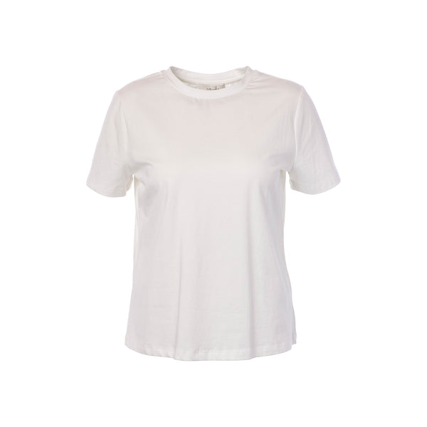 JCSOPHIE Panther Cotton T Shirt in Off White