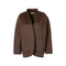 JCSOPHIE Palace Wool Mix Jacket in Dark Brown