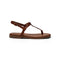 PAVEMENT Eva Leather Sandals in Tan