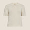 MOS MOSH MMArin SS Cotton Knit in Ecru