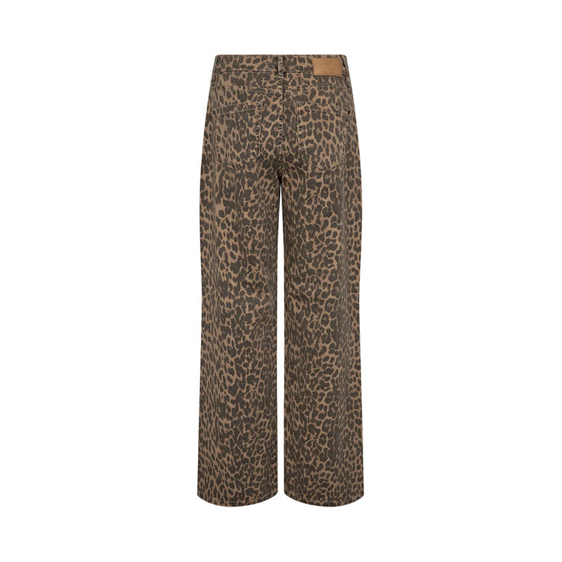 MOS MOSH MMDara Leo Pants in Leopard Print