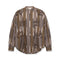 V DE VINSTER Pablo Embellished Stripe Shirt in Ikat Khaki