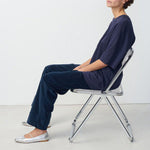 AMERICAN VINTAGE Padow Cord Trousers in Navy