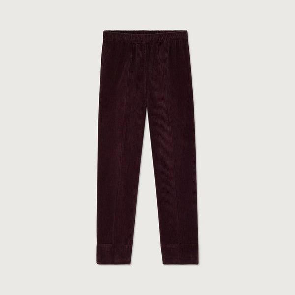AMERICAN VINTAGE Padow Corduroy Trousers in Vintage Auburn