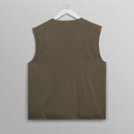WAX LONDON Paragon Reversible Gilet in Natural