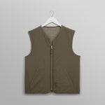WAX LONDON Paragon Reversible Gilet in Natural