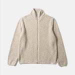 EDMMOND STUDIOS Paris Cardigan in Plain Light Grey Melange