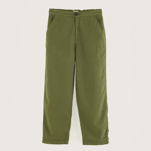 BELLEROSE Pasop Relaxed Trousers in Army