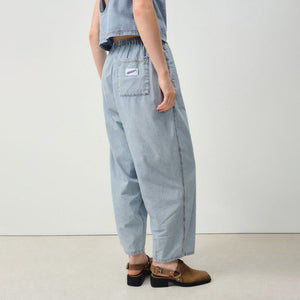 Paybou Denim Joggers in Blue Snow