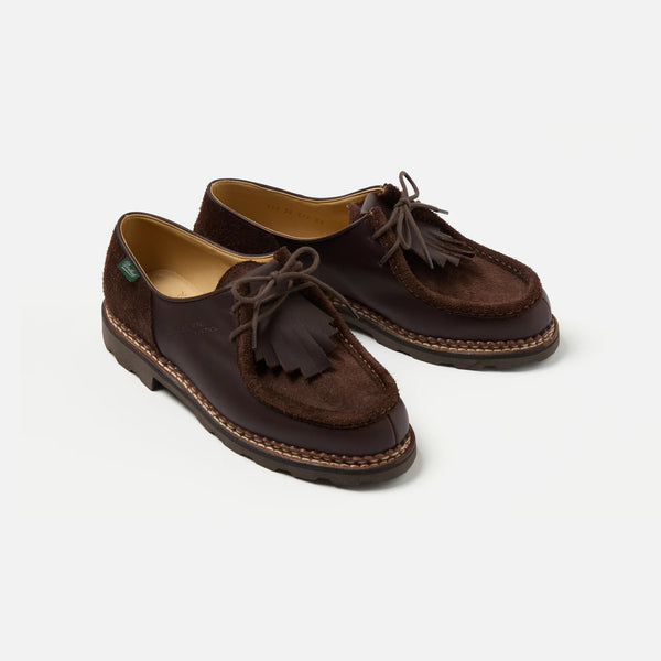 UNIVERSAL WORKS Paraboot x Universal Works Michael Derby Shoes in Brown