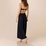 PAIN DE SUCRE Jaya Beach to Bar Skirt in Black