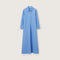 ROSSO35 Linen Midi Dress in Cornflower Blue