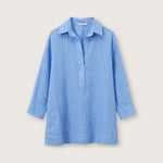 ROSSO35 Polo Tunic in Blue