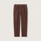ROSSO35 Garment Dyed Trousers in Brown