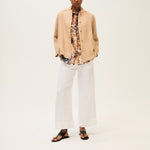 ROSSO35 Printed Shirt in Navy