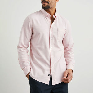 Perry L/S Shirt in Perfect Pink Oxford
