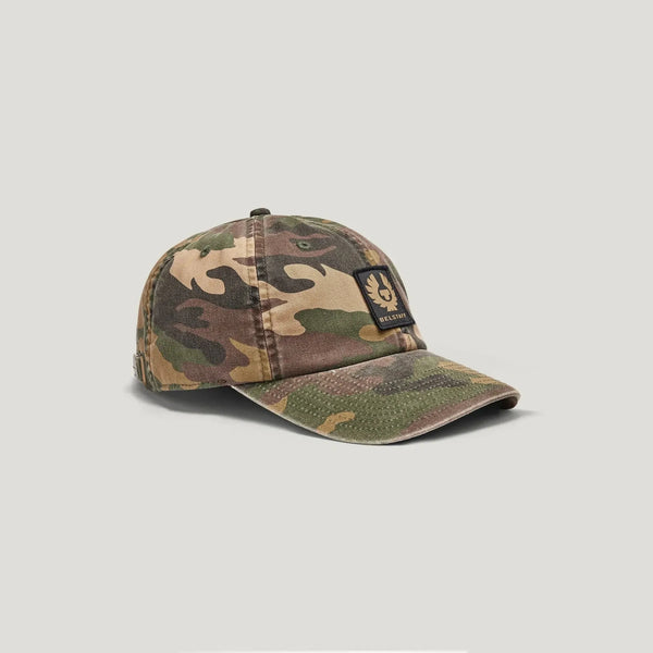 BELSTAFF Phoenix Camo Patch Cap in Camo Green
