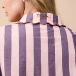 TBCO. Cotton Pyjamas in Pink/Purple Stripe