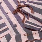 TBCO. Cotton Pyjamas in Pink/Purple Stripe