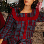 TBCO. Cotton Pyjamas in Navy Tartan