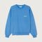 AMERICAN VINTAGE Plizzy Round Neck Sweatshirt in Vintage Nautical Blue
