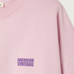 AMERICAN VINTAGE Plizzy Sweatshirt in Vintage Petal
