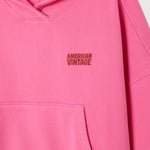 AMERICAN VINTAGE Plizzy Hoodie in Petunia/Vintage
