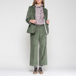 VILAGALLO Cord Trousers in Green