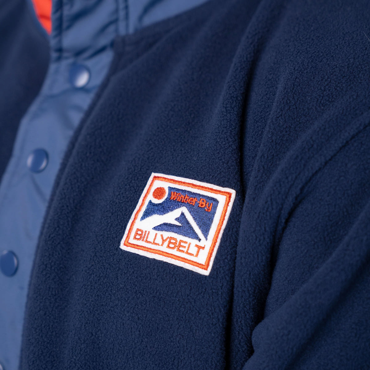 BILLYBELT Unisex Fleece Sweatshirt in Navy