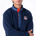 BILLYBELT Unisex Fleece Sweatshirt in Navy