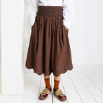 BONTE Polly Skirt in Midnight/Tan