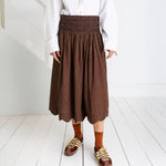 BONTE Polly Skirt in Midnight/Tan