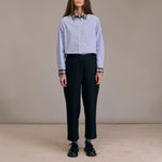 DIEGA Ponito Wool Trouser  in Marine