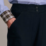 DIEGA Ponito Wool Trouser  in Marine
