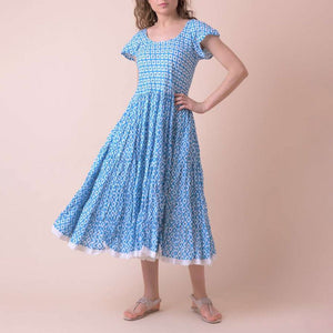 Pranella Dress in Habibi Blue