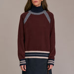 DIEGA Pulimo Extra Fine Merino Turtle Neck in Cognac
