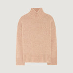 FIVE Roll Neck Jumper in Cappuccino