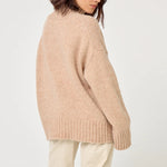 FIVE Roll Neck Jumper in Cappuccino