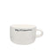 ANNA + NINA It's Cold Cappuccino Mug in White