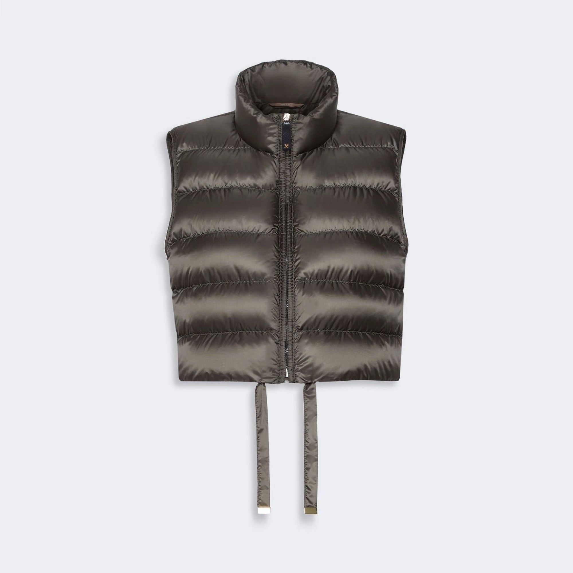 S MAX MARA MTCFavilla Water-Repellent Padded Cropped Gilet in