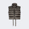 S MAX MARA MTCFavilla Water-Repellent Padded Cropped Gilet in Khaki