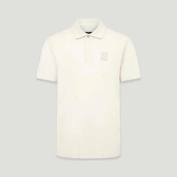BELSTAFF Curator Polo in Silver/Birch