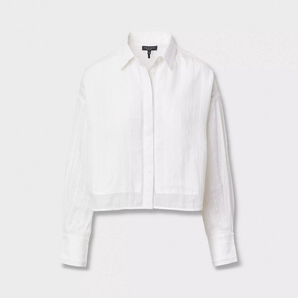 RAG & BONE Marin Shirt in White