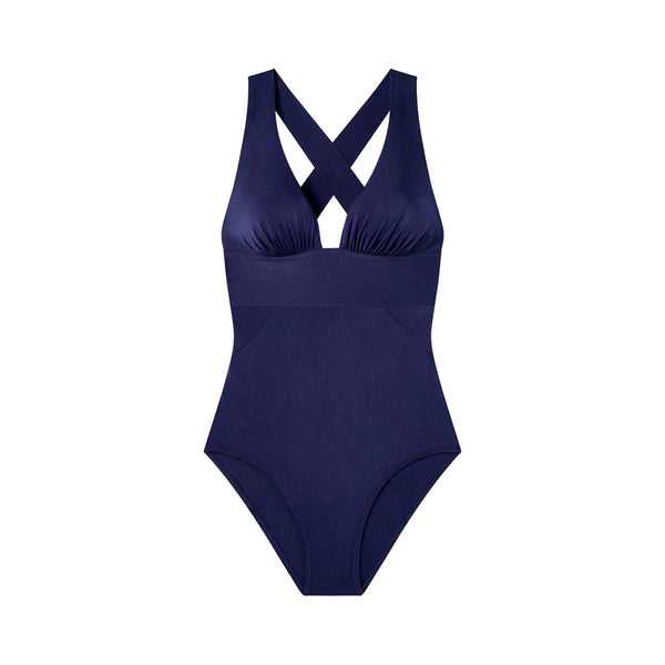 PAIN DE SUCRE Capri Swimsuit in Navy