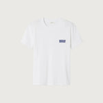 AMERICAN VINTAGE Ykobow Short Sleeve T Shirt in White
