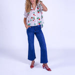 NEW DAY ORIGINALS Paddington Rayon Blouse  in Strawberry